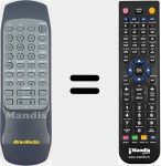 T&eacute;l&eacute;commande pour remplacer AVER004