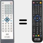 T&eacute;l&eacute;commande pour remplacer CHIL001