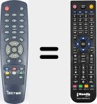 Télécommande pour remplacer DIGT001