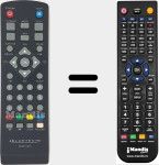 T&eacute;l&eacute;commande pour remplacer DTN213-001