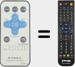 Télécommande pour remplacer DX-DPF7-10