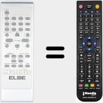 T&eacute;l&eacute;commande pour remplacer ELB001