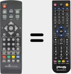 Télécommande pour remplacer ENE004