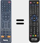 T&eacute;l&eacute;commande pour remplacer HAMA001