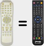 T&eacute;l&eacute;commande pour remplacer HH-339