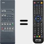 T&eacute;l&eacute;commande pour remplacer IR3578
