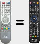 Télécommande pour remplacer Iris003