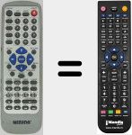 T&eacute;l&eacute;commande pour remplacer MIZ001