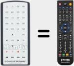 T&eacute;l&eacute;commande pour remplacer Media Adapter To Tv