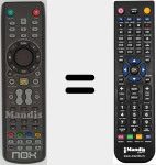 T&eacute;l&eacute;commande pour remplacer REMCON1454