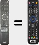 T&eacute;l&eacute;commande pour remplacer NR204