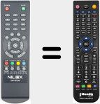 T&eacute;l&eacute;commande pour remplacer NX-DT30