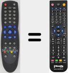 Télécommande pour remplacer Opentel005