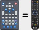 Télécommande pour remplacer R005