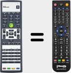 Télécommande pour remplacer RC2400