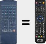 T&eacute;l&eacute;commande pour remplacer RC 700A