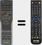 Télécommande pour remplacer REMCON1147