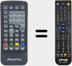 T&eacute;l&eacute;commande pour remplacer REMCON1620