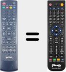 T&eacute;l&eacute;commande pour remplacer REMCON1690