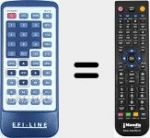 T&eacute;l&eacute;commande pour remplacer REMCON1693