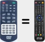 T&eacute;l&eacute;commande pour remplacer REMCON1875