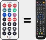 T&eacute;l&eacute;commande pour remplacer REMCON2010