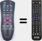 T&eacute;l&eacute;commande pour remplacer REMCON2036