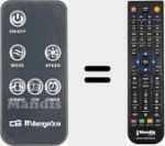 T&eacute;l&eacute;commande pour remplacer REMCON2090