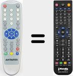 T&eacute;l&eacute;commande pour remplacer REMCON1746