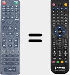 T&eacute;l&eacute;commande pour remplacer REMCON1944