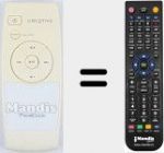 T&eacute;l&eacute;commande pour remplacer TravelDock (REMCON2083)