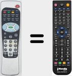 T&eacute;l&eacute;commande pour remplacer RG405 DT2