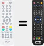 T&eacute;l&eacute;commande pour remplacer RT-007