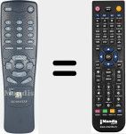 T&eacute;l&eacute;commande pour remplacer SKYMASTER