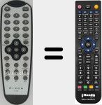 T&eacute;l&eacute;commande pour remplacer T-10