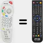 T&eacute;l&eacute;commande pour remplacer WORLDSAT