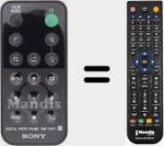 Télécommande pour remplacer RMT-DPF1 (148075711)