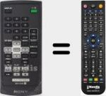 Télécommande pour remplacer RMT-D183 (988511068)