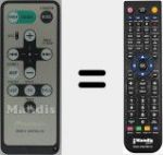 T&eacute;l&eacute;commande pour remplacer CXB6798