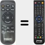 Télécommande pour remplacer DJ96-00191B