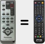Télécommande pour remplacer N2QAEC000017