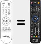 Télécommande pour remplacer 105230A