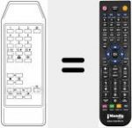 Télécommande pour remplacer 105520B