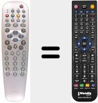Télécommande pour remplacer REMCON656