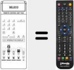 T&eacute;l&eacute;commande pour remplacer REMCON902