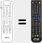 T&eacute;l&eacute;commande pour remplacer REMCON049