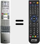 Télécommande pour remplacer REMCON020