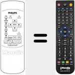 T&eacute;l&eacute;commande pour remplacer REMCON1199