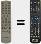 T&eacute;l&eacute;commande pour remplacer REMCON084