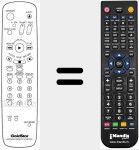 Télécommande pour remplacer 597086G